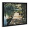 Stupell Industries Lake Life Dog on Dock Floating Frame, design by Sara Culpepper